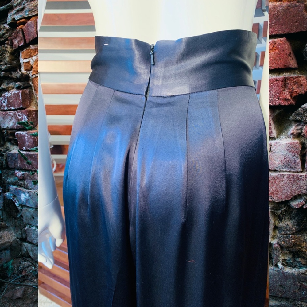CARMEN MARC VALVO Navy Blue Pants - Picture 4 of 7